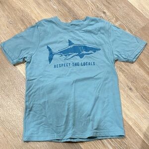 Wonder Nation Blue Shark Graphic Tee